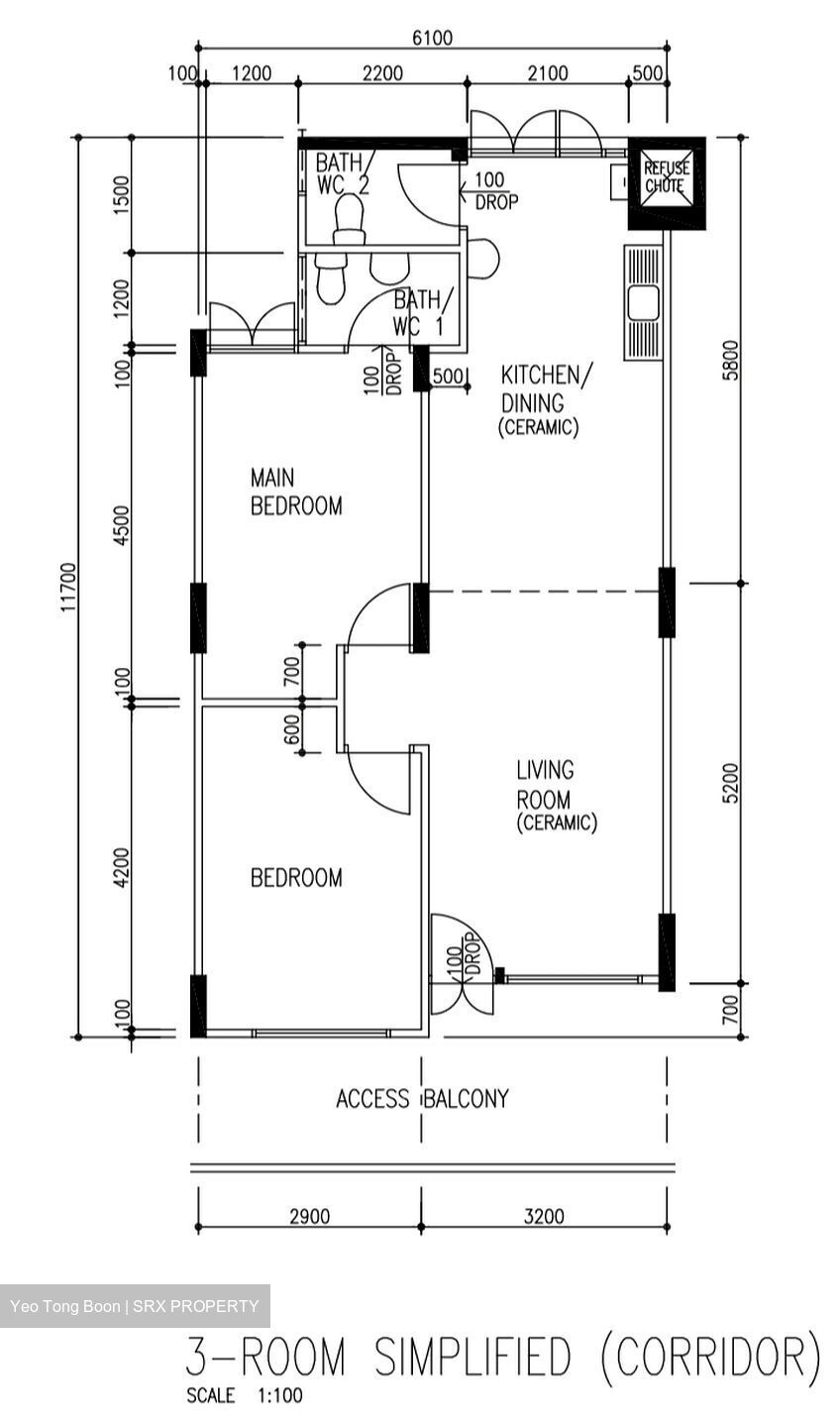 Blk 309 Hong Kah Green (Bukit Batok), HDB 3 Rooms #557605311